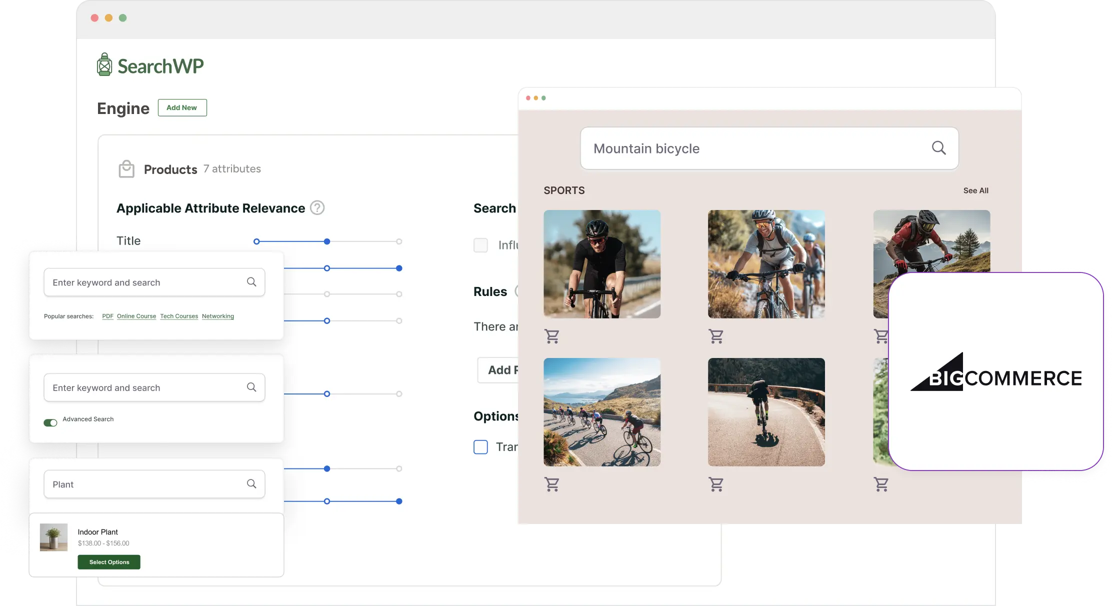 #1 BigCommerce WordPress Search Plugin