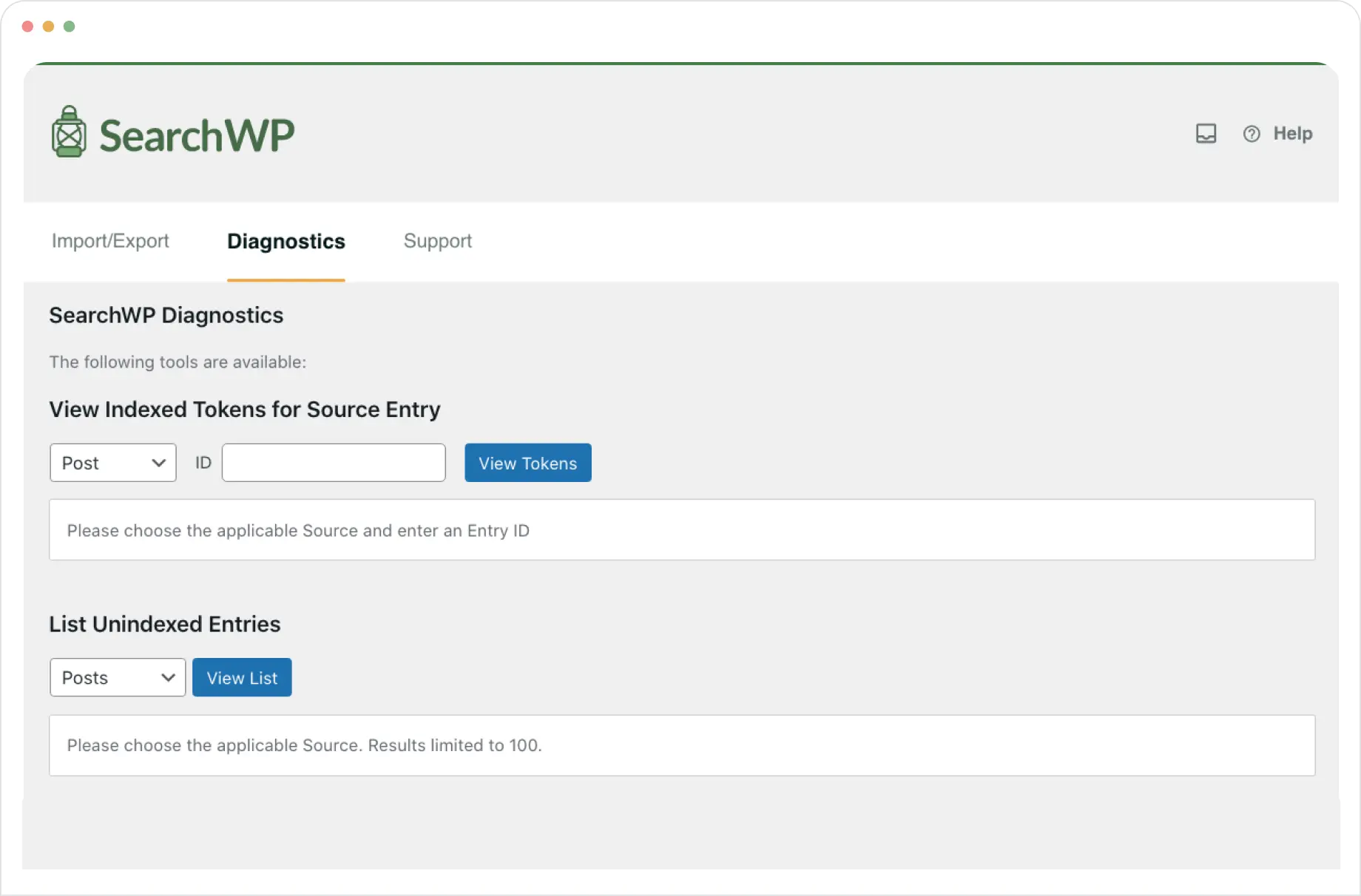 #1 WordPress Search Diagnostics Plugin