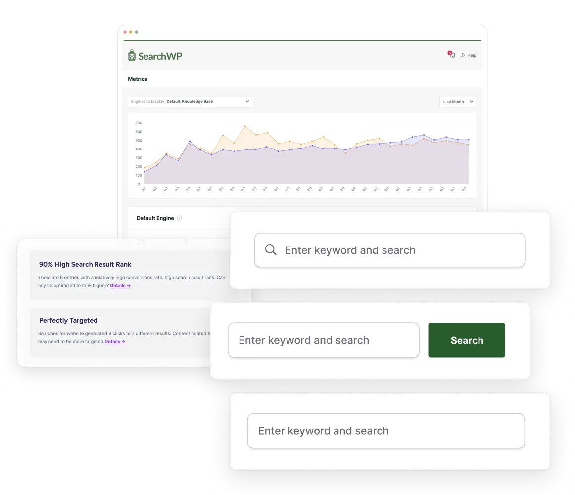 Real-Time WordPress Search Analytics