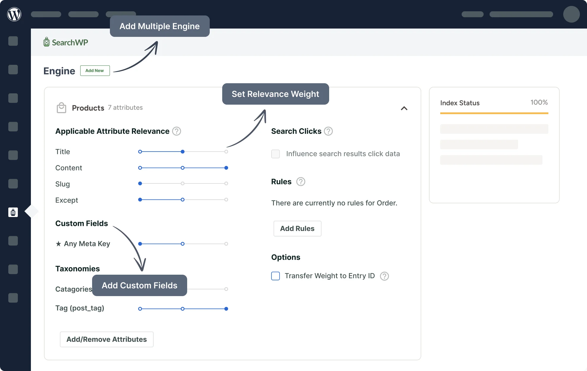 SearchWP Admin Page