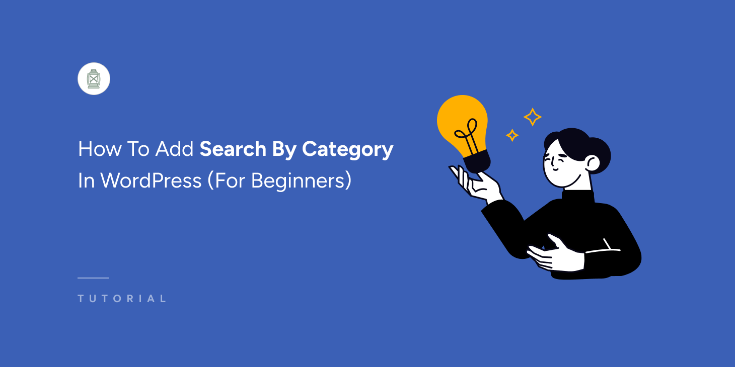 How to add search by category in WordPress Thumbnail