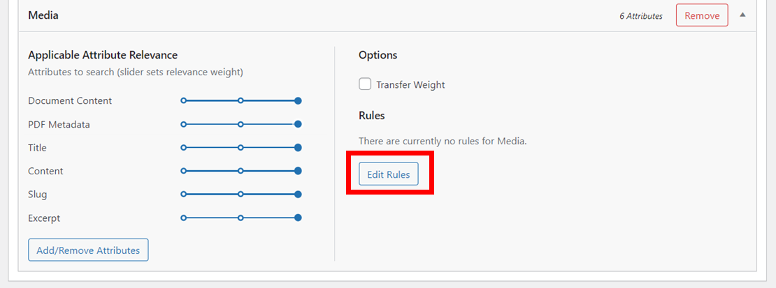 Add rules to SearchWP media source