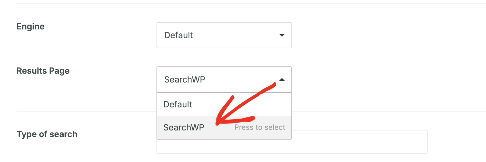 How to customize the WooCommerce search results page: Create Search Form Step 3