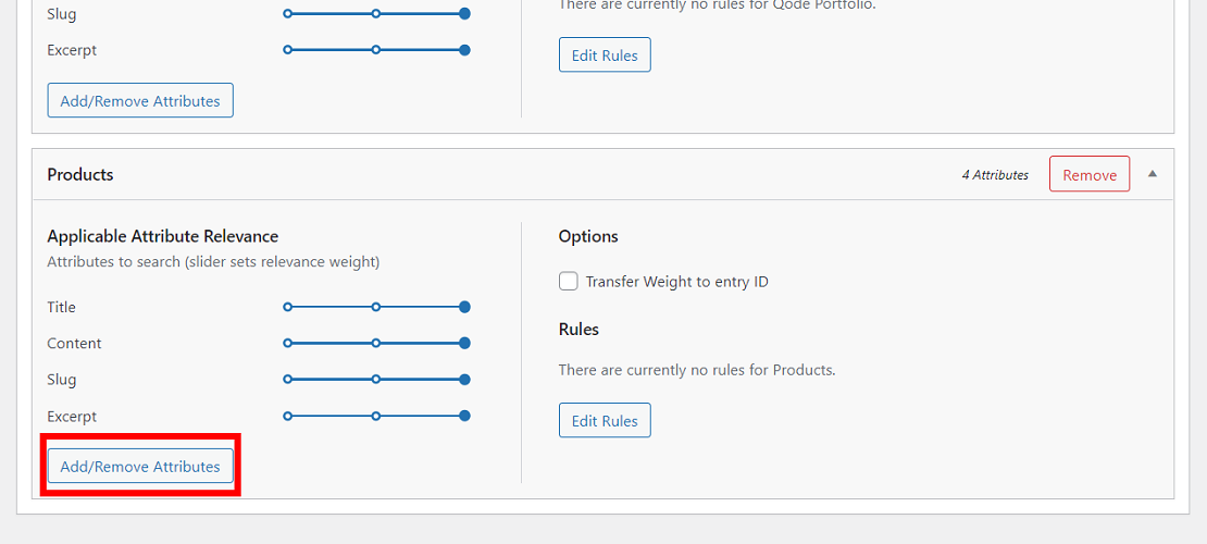 Customize WooCommerce product search attributes