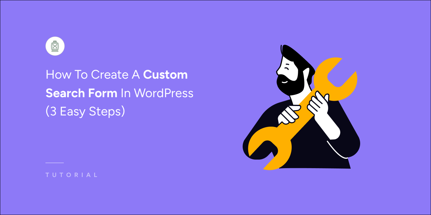 How To Create A Custom Search Form In WordPress (3 Easy Steps) thumbnail
