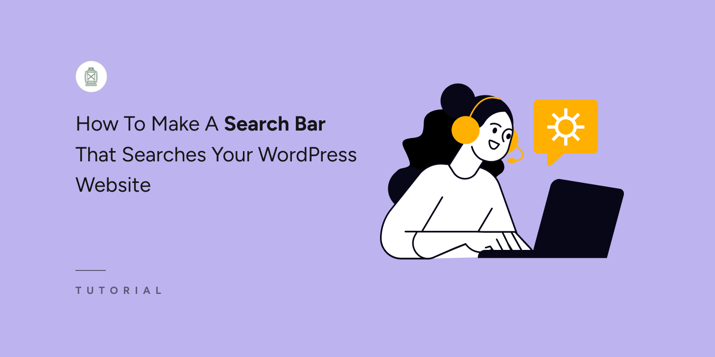 How To Make A Search Bar That Searches Your WordPress Site Thumbnail