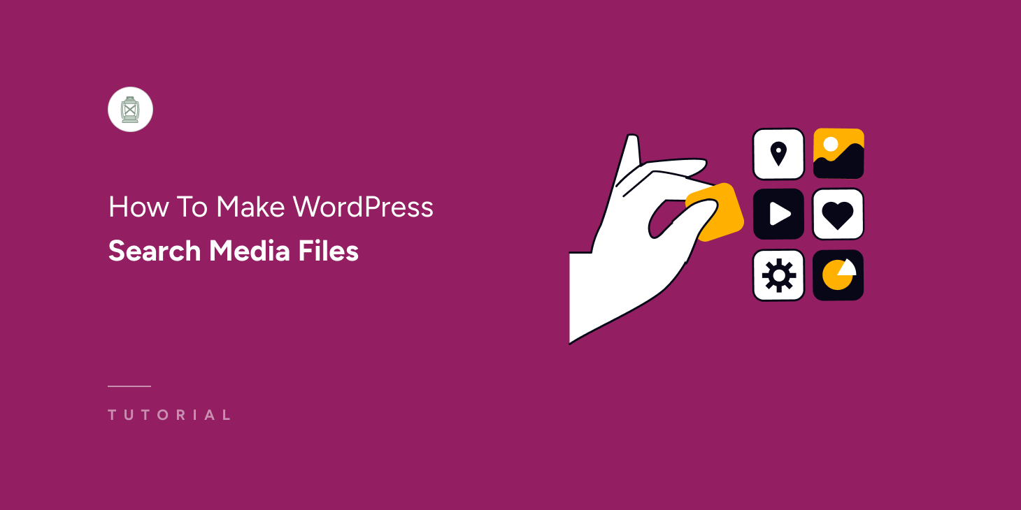How to make WordPress search media files thumbnail