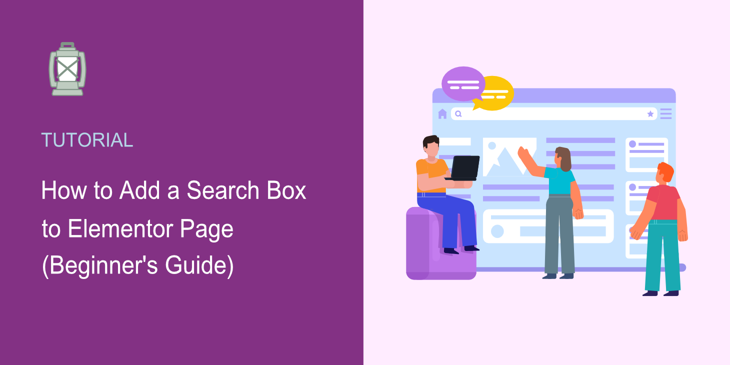 How to Add a Search Box to Elementor Page (Beginner's Guide)