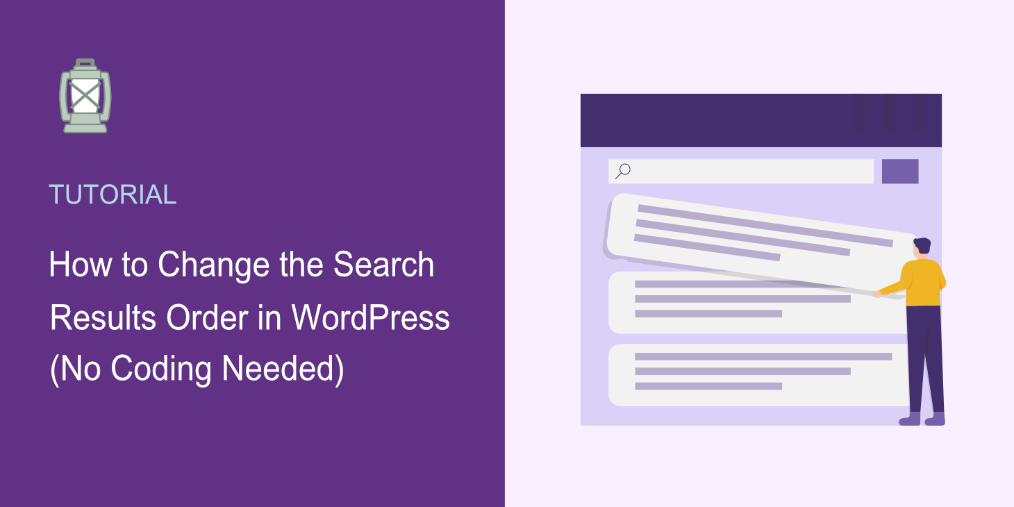 How to Change the Search Results Order in WordPress