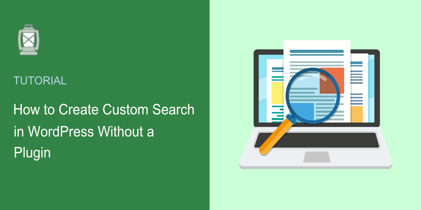 How to Create Custom Search in WordPress Without a Plugin - fea
