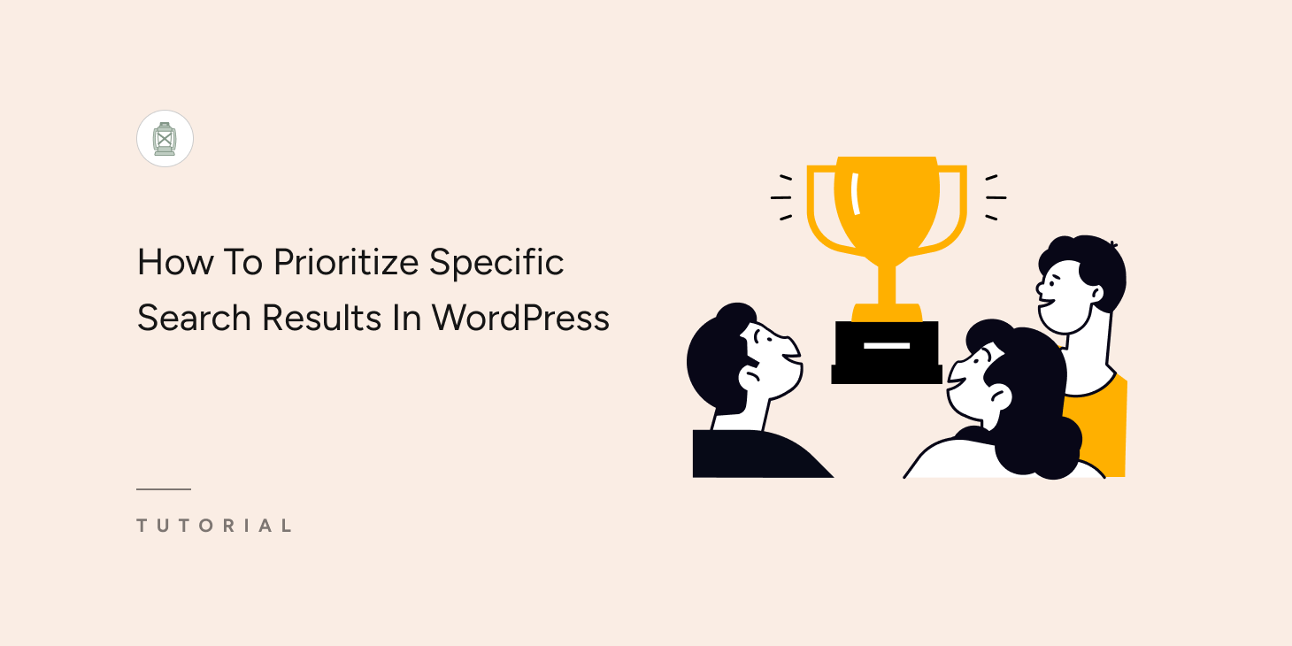 How to prioritize specific search results in WordPress thumbnail