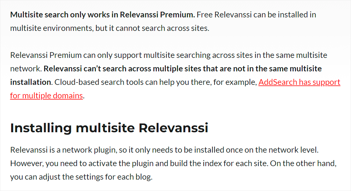 Relevanssi has the multisite mode