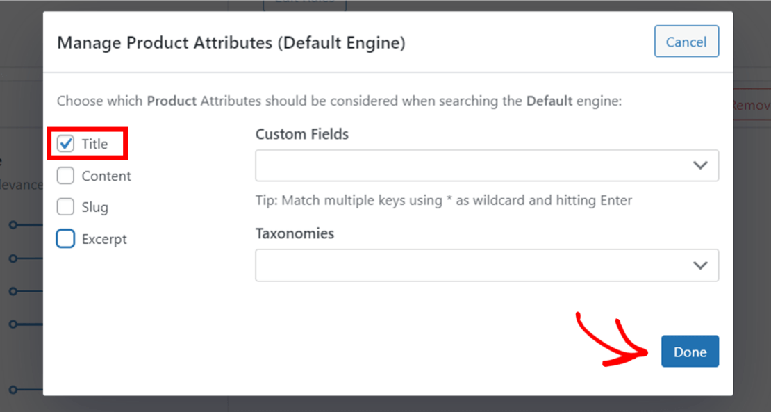 Restrict WooCommerce product search to product title only