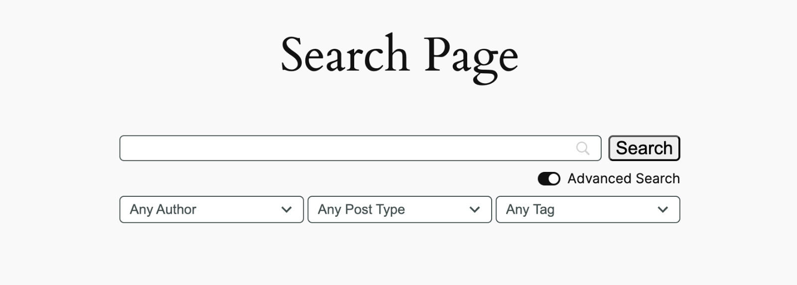 How To Add Filters To WordPress Search: Embed Filterable Search Form Step 7