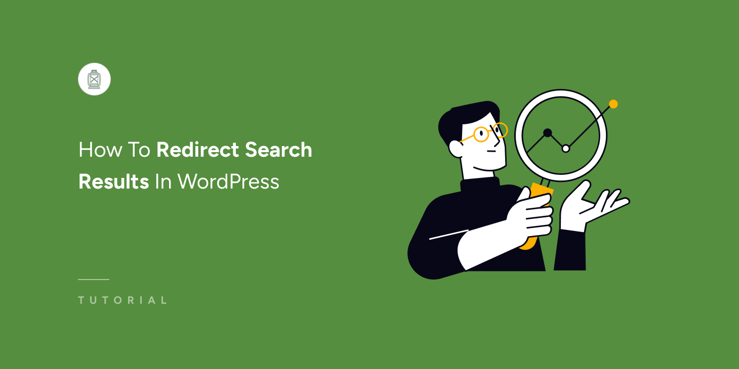 How to redirect search results in WordPress Thumbnail