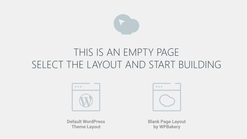 Choose default layout