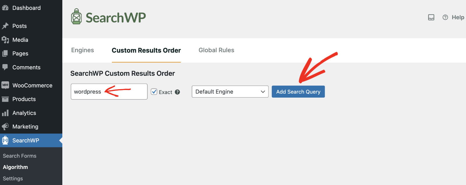 How to Prioritize Specific Search Results in WordPress: Configure Custom Results Order: Step 3