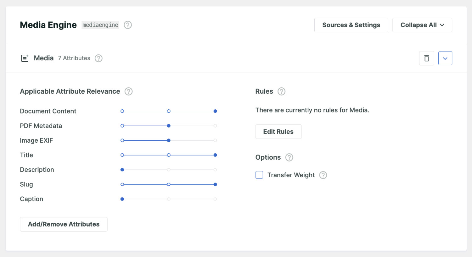 How to make WordPress search media files: Configure Engine Step 5