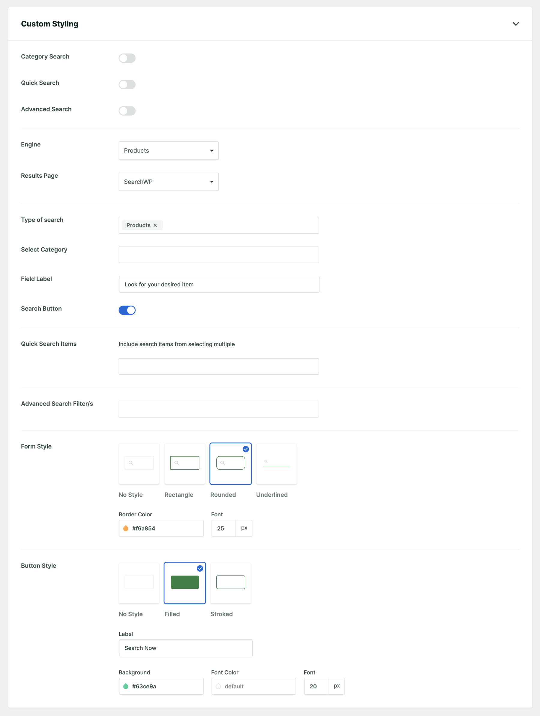 How To Create A WordPress Search Form For Custom Post Types: Create Custom Post Type Search Form Step 3