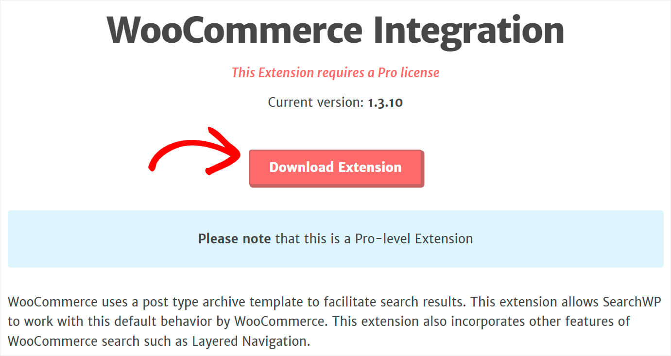 download WooCommerce extension