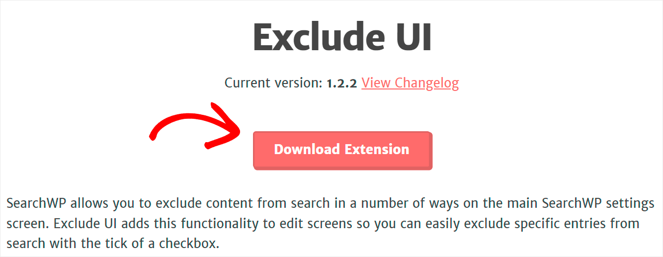 download the Exclude UI extension