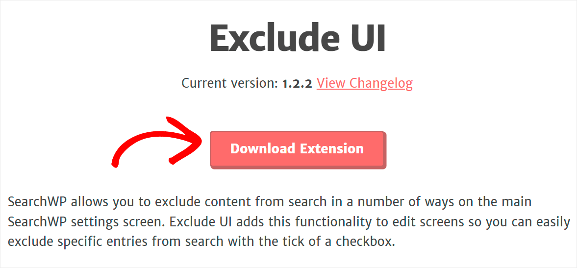 download the Exclude UI extension