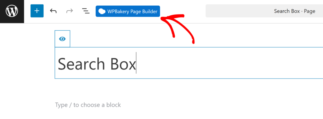 Edit with WPBakery