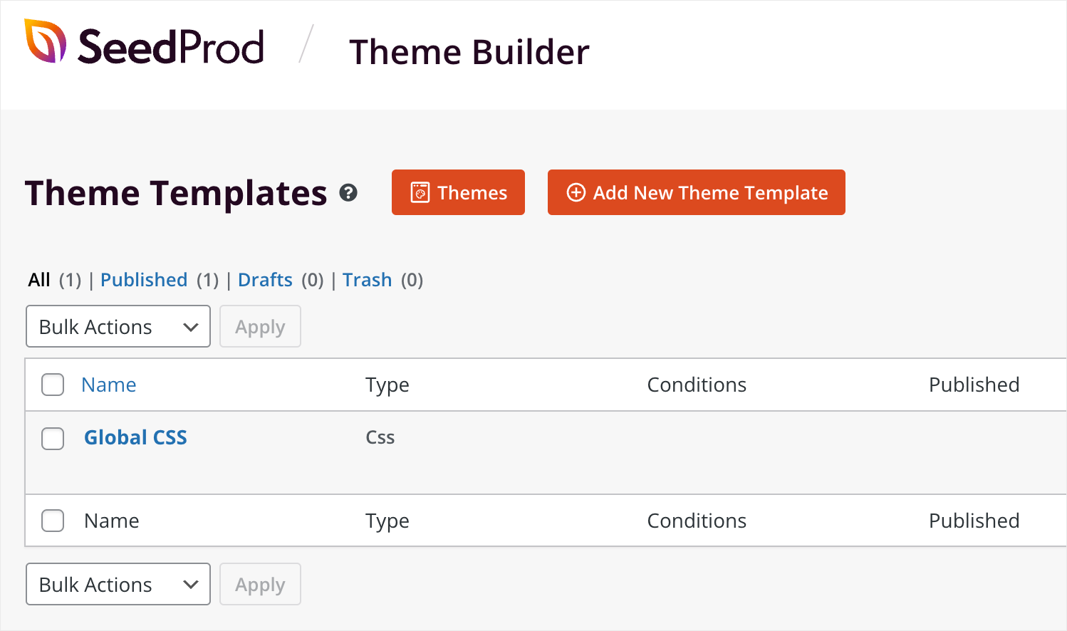 manage your themes