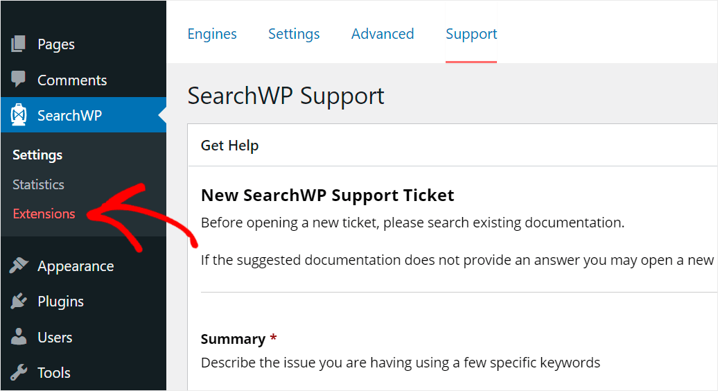 go SearchWP Extensions
