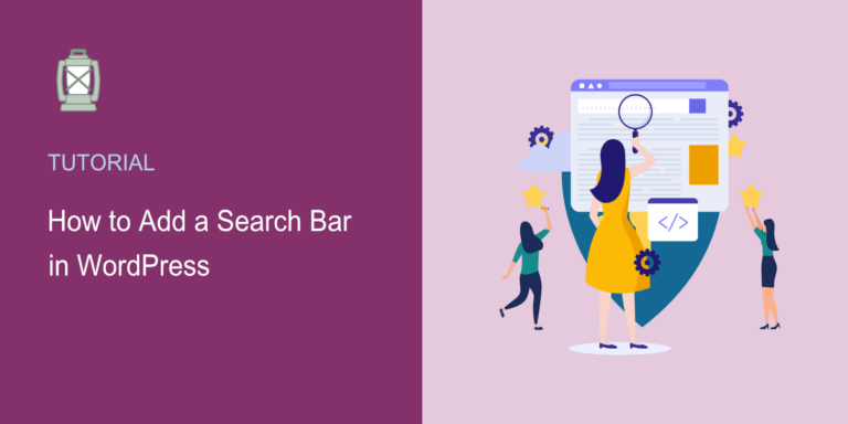 How To Put A Search Bar In Wordpress