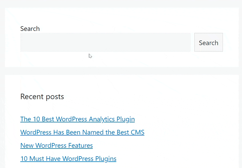 how to add live search to your WordPress site without a plugin