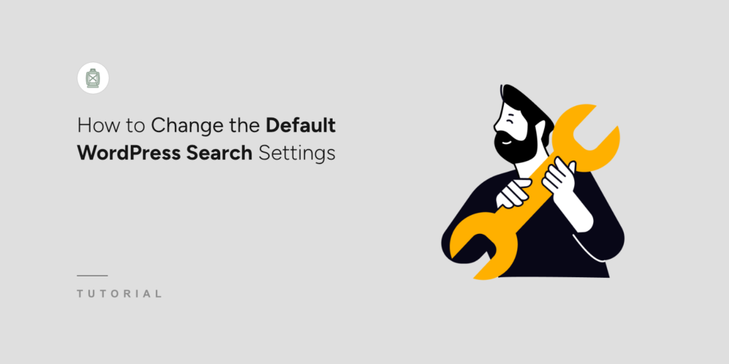 How to change the default WordPress search settings