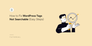 How to fix WordPress tags not searchable