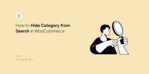 How to hide a category from WooCommerce search