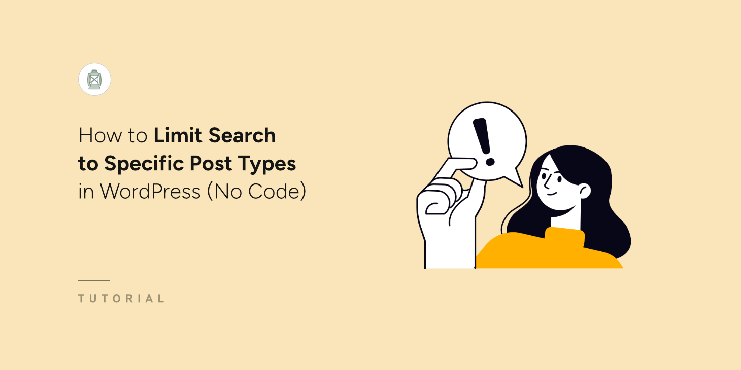 How to limit search to specific Post Type