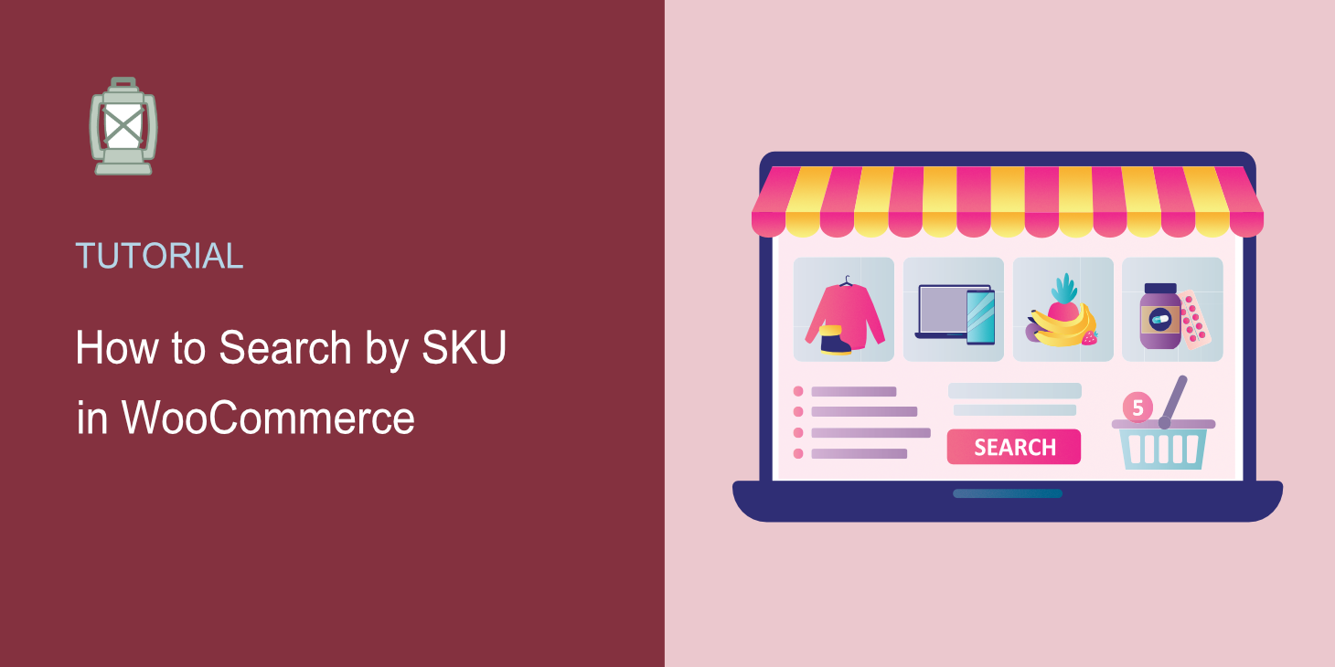 how to search by SKU in WooCommerce