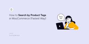How to search by product tags in WooCommerce