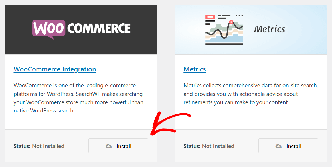 install the WooCommerce Integrations Extension