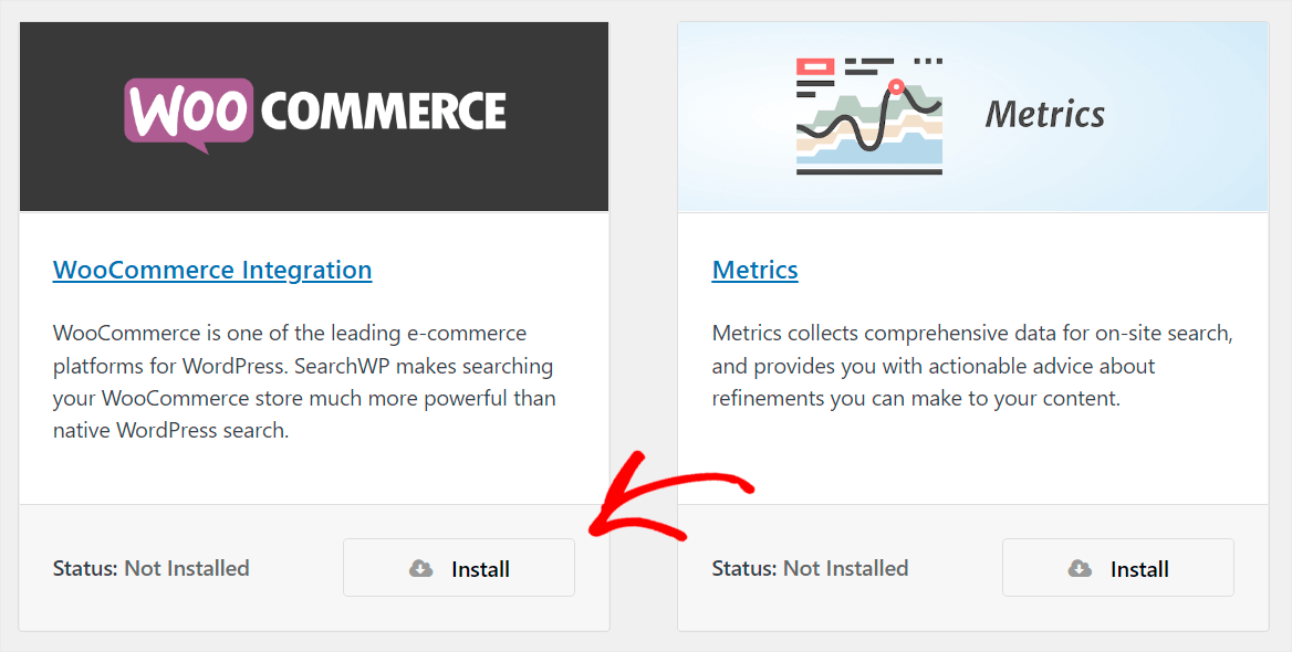 install the WooCommerce extension