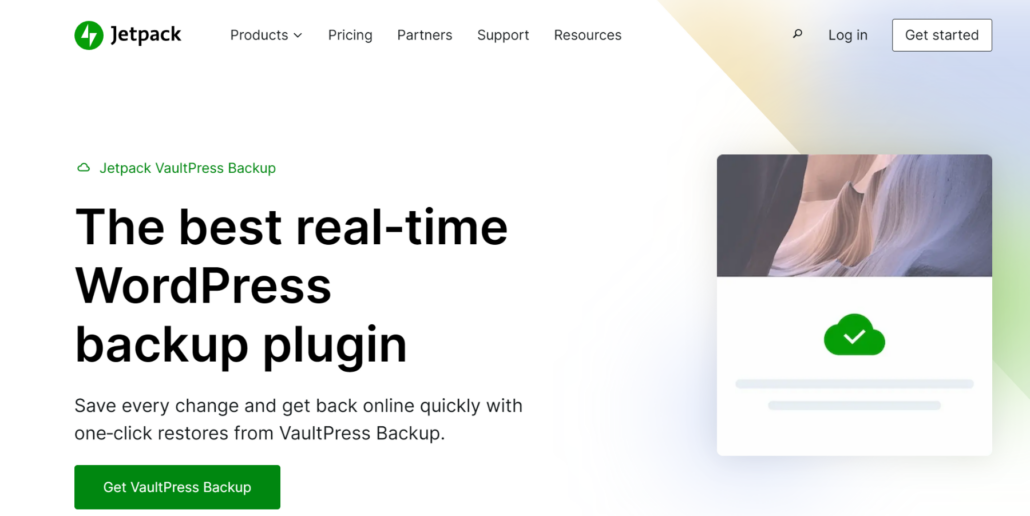 Jetpack VaultPress backup