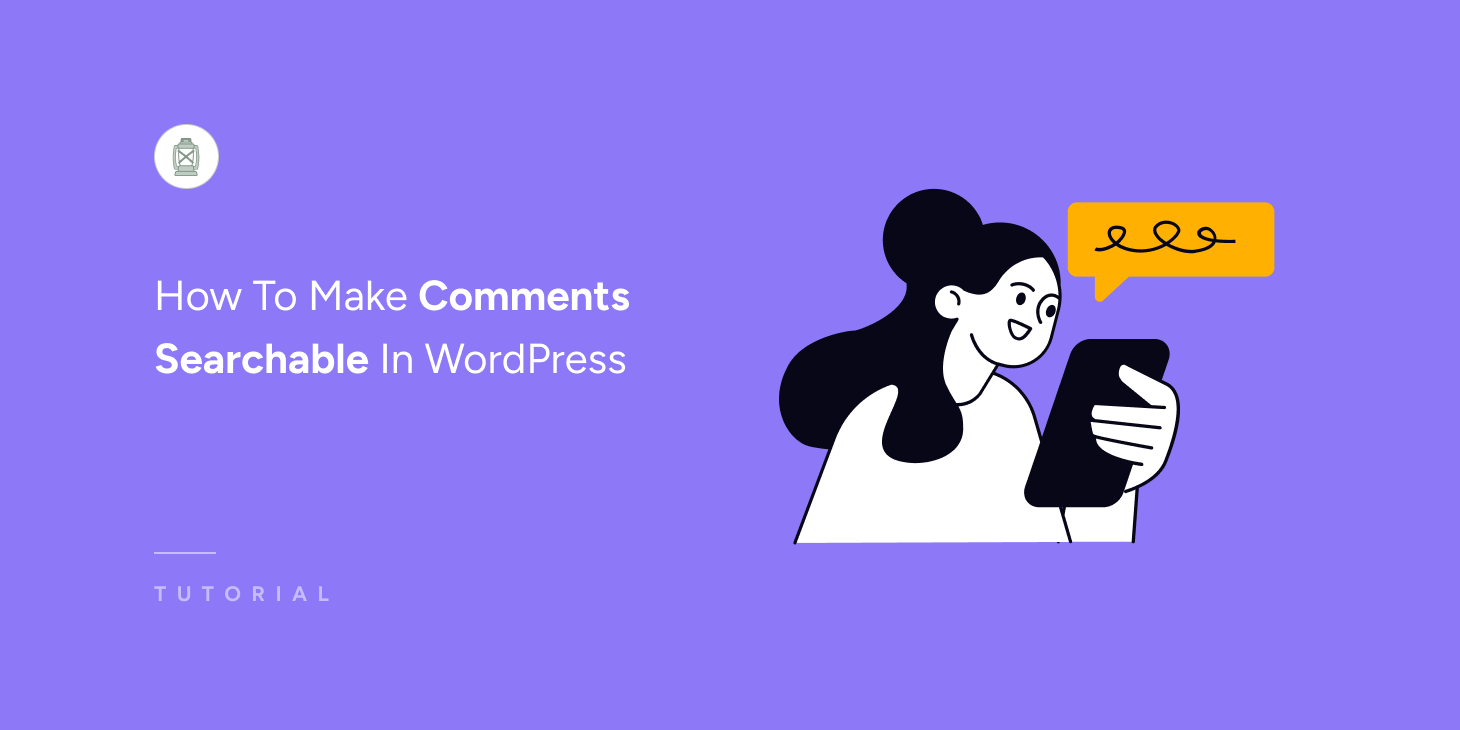 How To Make Comments Searchable In WordPress - Thumbnail