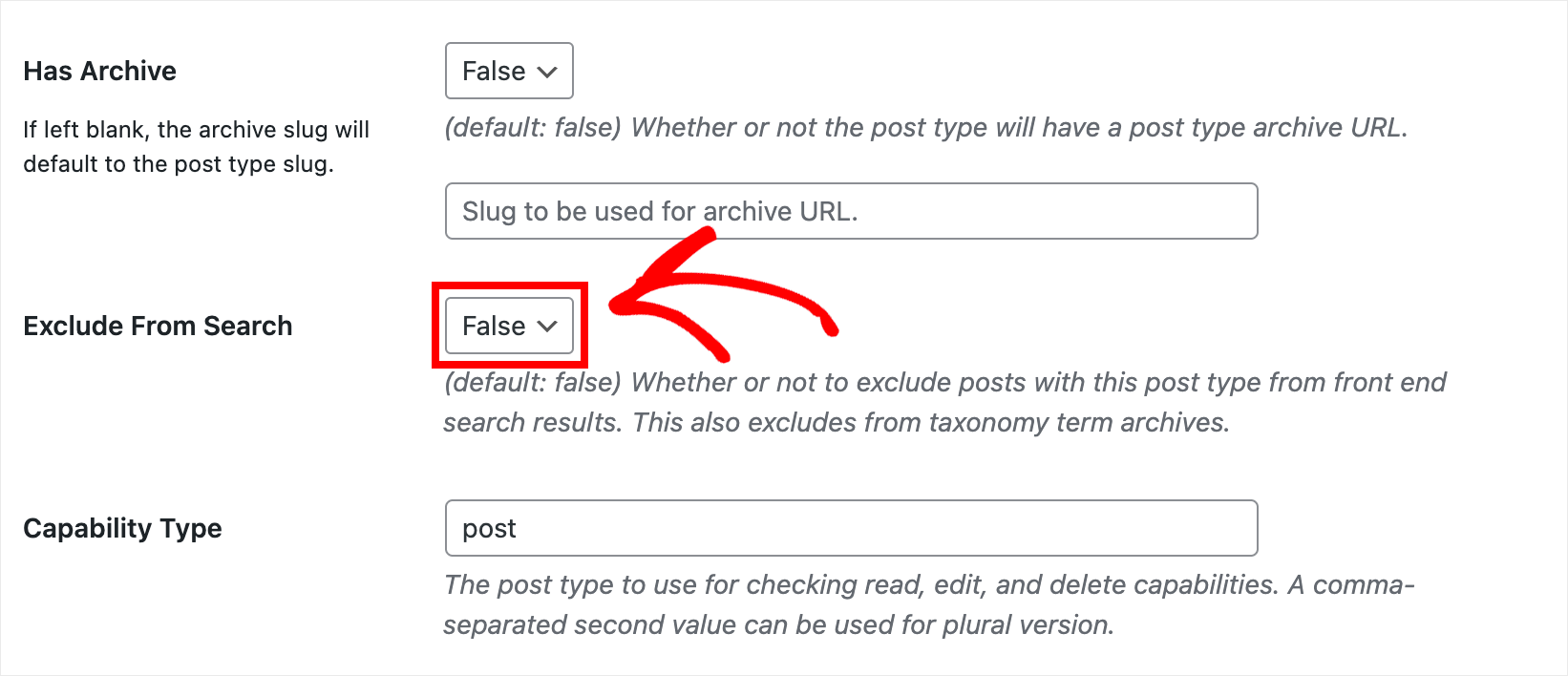 make sure you didn't exclude your post from search