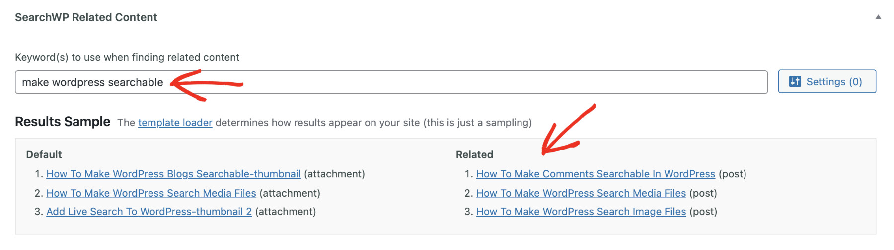 How To Show Related Content In WordPress: Define Related Content Logic Step 2