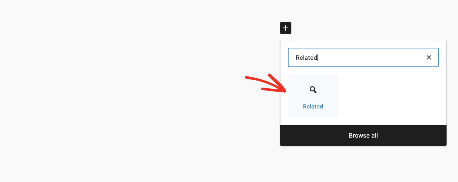 How To Show Related Content In WordPress: Show Related Content On Frontend Using Block Step 2