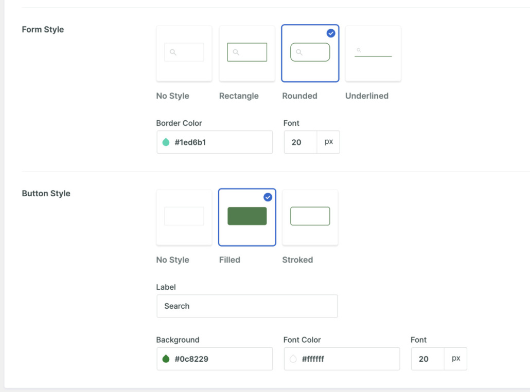 How To Create A Custom Search Form In WordPress: Create Custom Search Form: Styling Search Form